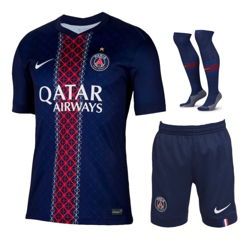 Set Completo Bambino PSG 2025-2026 – Edizione Limitata con Stella d'Oro